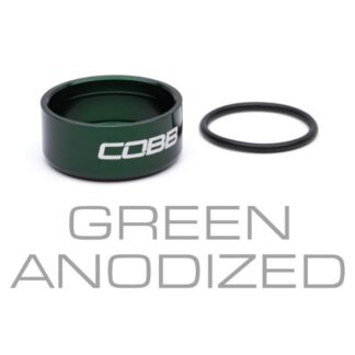 COBB  Knob Trim Ring Green Anodized