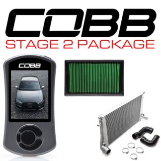COBB Audi Stage 2 Power Package with S Tronic Flashing S3 (8V)