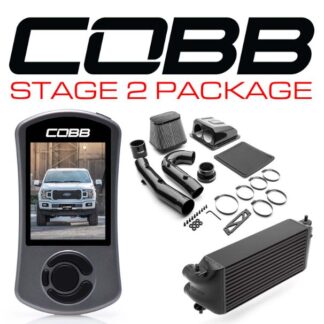COBB Ford Stage 2 Redline Carbon Fiber Power Package Black (Facto