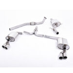 Milltek SSX Sport Cat-back Exhaust Quad-outlet