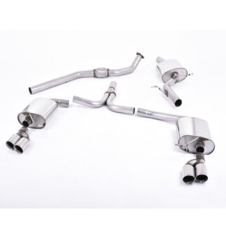 Milltek SSX Sport Cat-back Exhaust Quad-outlet