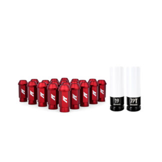 Mishimoto Aluminum Locking Lug Nuts 1 2 X 20, 23pc Set, Neo