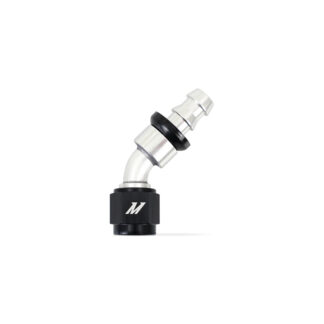 Mishimoto 45 Degree Push Lock Fitting - 6AN