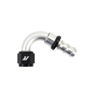 Mishimoto Push-Lock Fitting, 10AN, 180-Degree