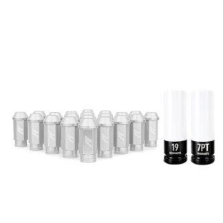 Mishimoto Aluminum Locking Lug Nuts M12x1.25, 20pc Set, Red