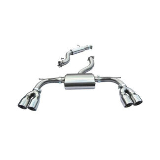 Cobra Audi S3 8V 5 Door 19-20 Non-Valved GPF Back System Non-Resonated
