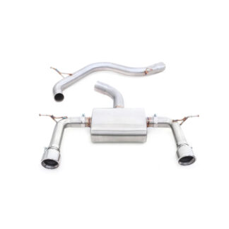 Cobra Audi TT Mk3 15-23 2.0 TFSI 2WD 197PS, 230PS  245PS Cat Back System Non-Resonated