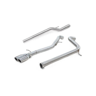 Cobra Audi A1 1.4 TFSI 122S 10-18 Venom Cat Back Non-Resonated Back Box Delete System  Primary Resonator Delete
