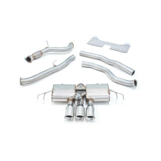Cobra Honda Civic Type R FL5 23- - Cat/GPF back - Non Resonated - Valved - RHD  GPF Models Only