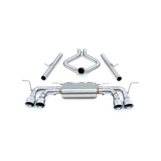 Cobra Land Rover Defender 90 V8 L663 21- - Race GPF-Back - Non-Valved - Carbon Fibre Tailpipes
