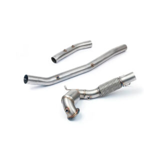 Cobra Volkswagen Golf GTI MK8 19- Front Pipe  De-Cat Section GPF models only - Fits to Cobra Cat Back only
