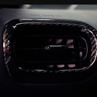 TOMS GR Yaris Carbon Air Conditioner Cover Dry Carbon