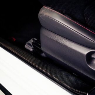 TOMS GR Yaris Carbon Scuff Plate Dry Carbon