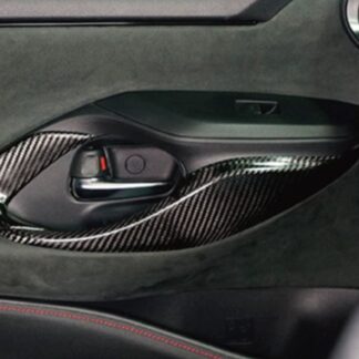 TOMS GR Yaris Carbon Door Inner Handle Dry Carbon