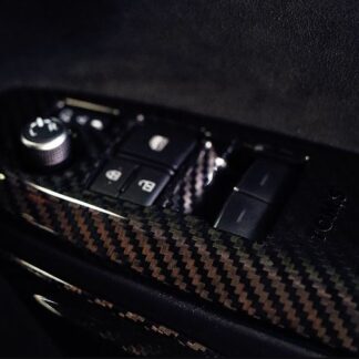 TOMS GR Yaris Carbon Door Switch Panel Dry Carbon