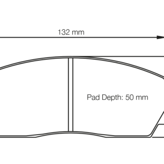 Pagid Racing Brake Pads RST3 MITSUBISHI LANCER EVO X GRAVEL RALLY / AP RACING CP 2279-400 S4BP/ CP2279 D50