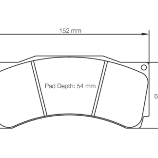 Pagid Racing Brake Pads RSL29 BMW M2 CS RACING [PERMIT B 365PS] / AUDI RS3 LMS TCR [RACE CAR]