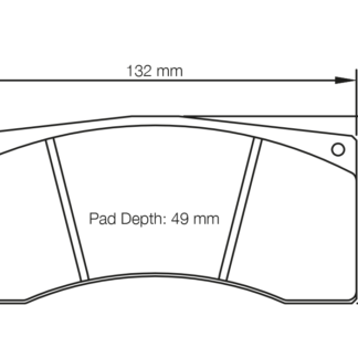 Pagid Racing Brake Pads RSL29 TOYOTA GT86 2.0 GT R3 RALLY / CITROËN C3 R5