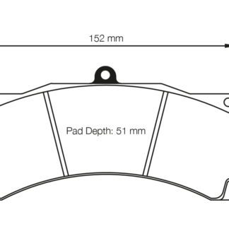 Pagid Racing Brake Pads RSL29 AP Calipers CP5070 / CP5570