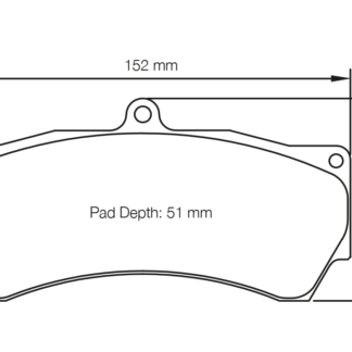 DNU Use RSL option Pagid RS29 Front pads 6 pot Alcon caliper