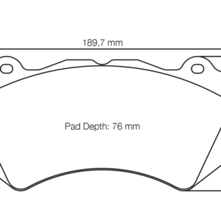 DNU Use RSL option PAGID Audi RS6 V10 Front pads