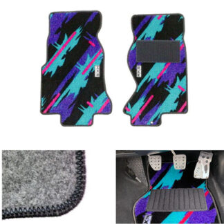 HKS 50th FLOOR MAT CT9A FRONT/REAR SET OIL COLOR (LHD)