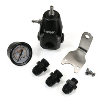 DW DWR1000 AFPR, pressure gauge, 8AN fittings