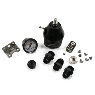 DW DWR2000 AFPR  pressure gauge  10AN Fittings  anodized black