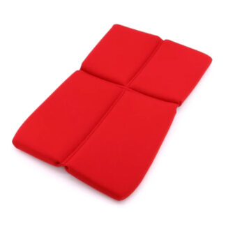 Bride Seat cushion- Backrest Red ZIEG IV WIDE
