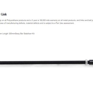 SuperPro Universal 10Mm Ball S Bar Link