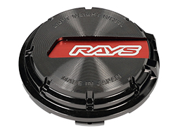 RAYS No.65 GL CAP BK-Chrome/RD