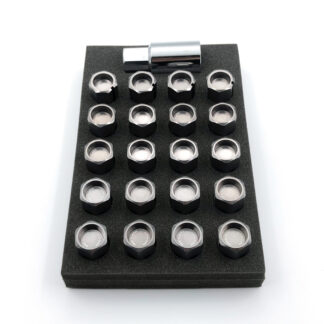 RAYS DURA-LOCK&NUT L42 STRAIGHT M14X1.5 GM (Gunmetal)