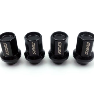 RAYS 17HEX RACING NUT RN-C L35 4PC 12X1.5 BK (Black)