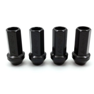 RAYS 17HEX RACING NUT L48 LONG 4PC 12X1.5 BK (Black)
