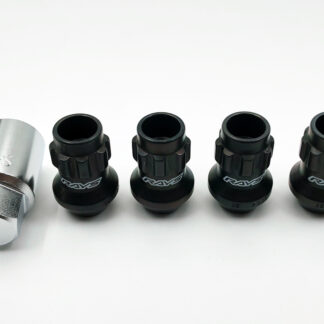 RAYS 17HEX RACING LOCK NUT L35 MED 12X1.25 BK (Black)