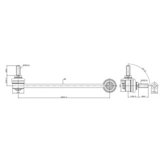 SuperPro Bmw Fr Lh Sway Bar Link