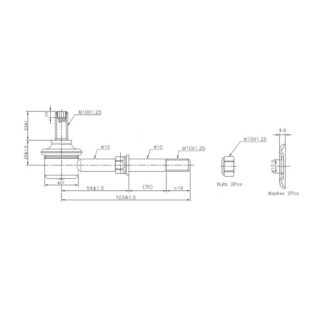 SuperPro Hyundai Fr Sway Bar Link