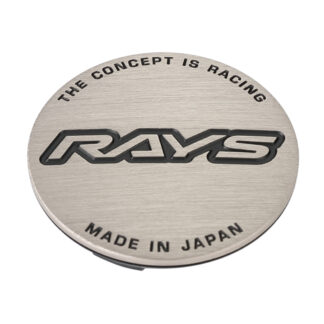 RAYS No.76 GENERAL CAP V3 SL Hairline/BK