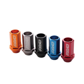 RAYS DURA-LOCK&NUT L32 5H 20PC M12X1.5 BL (Blue)