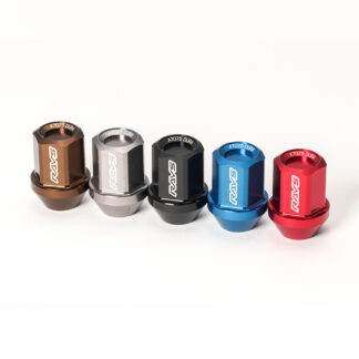 RAYS DURA-LOCK&NUT L32 4H 16PC M12X1.25 BL (Blue)