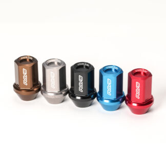 RAYS DURA-LOCK&NUT L37 6H 24PC M12X1.25 RD (Red)