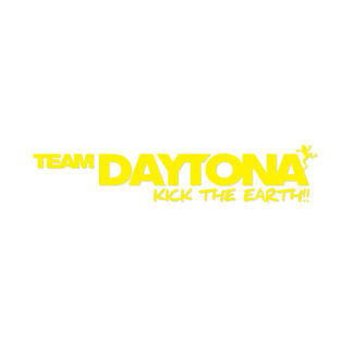 RAYS No.31 TEAM DAYTONA STICKER 250mm YELLOW