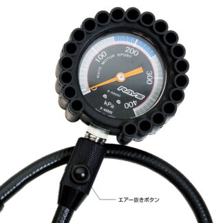 RAYS RACING AIR GAUGE 60 BK/BK BK MEMORY