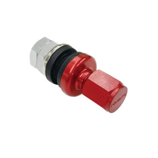 RAYS Rays No.58 INSIDE ALUMINUM AIR VALVE RAYS RD Red
