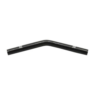 PiperCross Black 45Deg 12mm bore 152mm leg length silicone hose