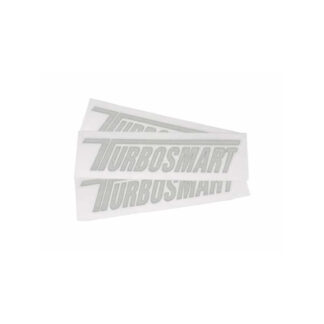 Turbosmart TS Car Decal - White 350mm x 80mm