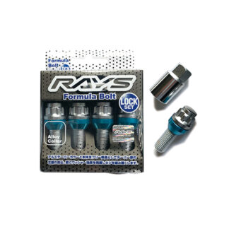 RAYS FORMULA LOCK BOLT 14X1.5 28mm CP/14R 4PC (Chrome)