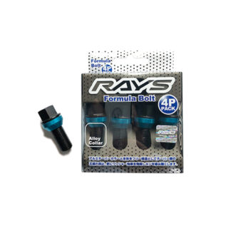 RAYS FORMULA BOLT SET 12X1.5 38mm BK/60 4PC (Black)