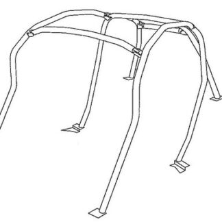 Cusco Roll Cage SAFETY 21 HONDA S2000 AP1 AP2 7 Pt 2 Pass Escape