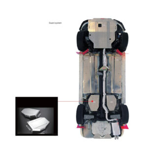 CUSCO Body under Fuel tank guard SUZUKI Swift Sport ZC33S K14C